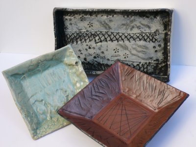 Bespoke handmade ceramic platters