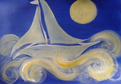 White Boat, Yellow Moon
