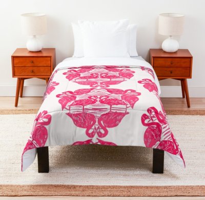 Vanessa Flamingo Comforter