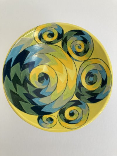 Jo Pethybridge Swirls ceramic bowl