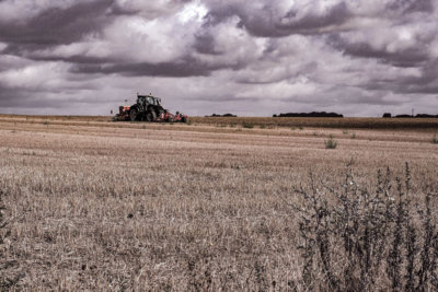 Tractor And The Coming Storm
